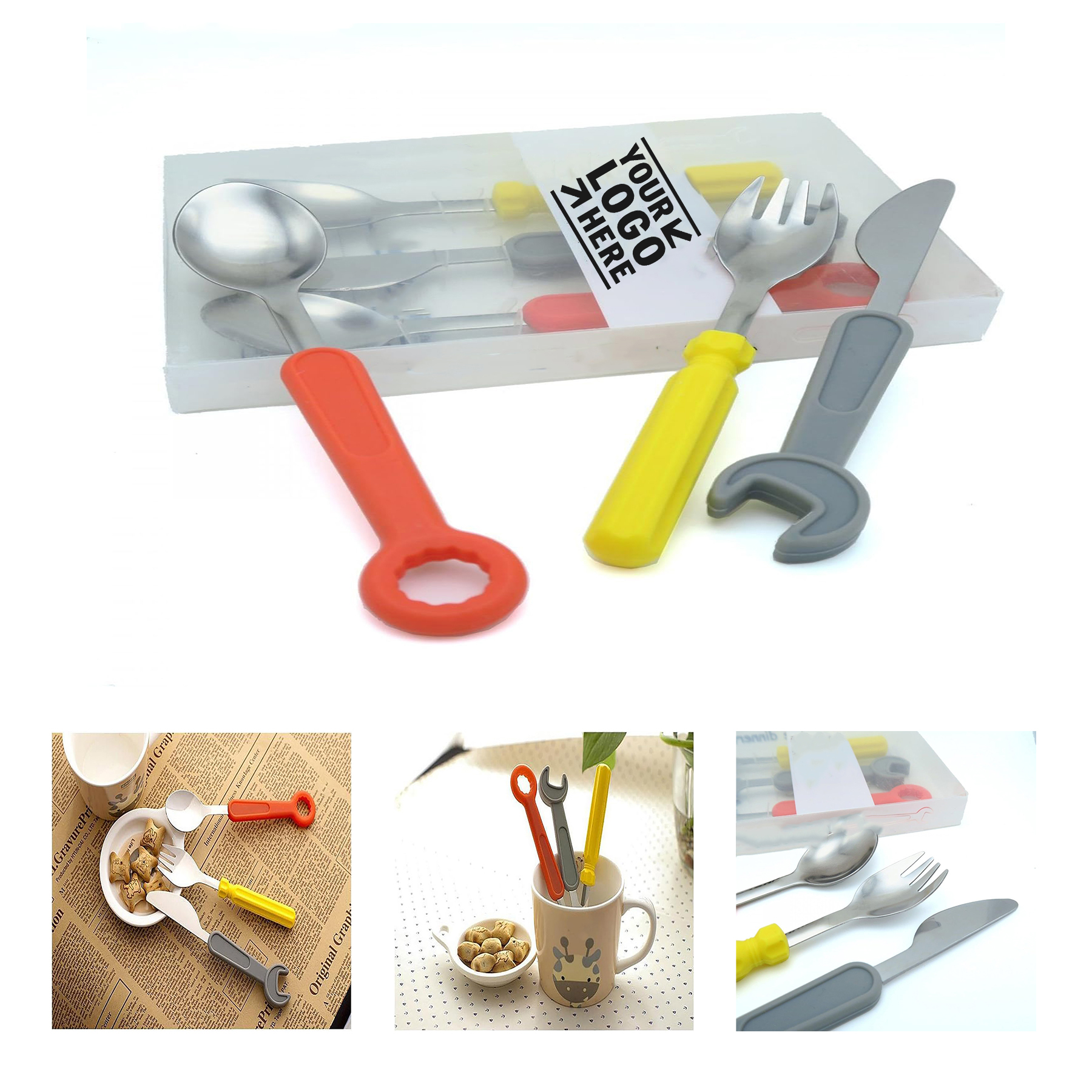 Creative Novelty Tool-like Dinnerware Cutlery Set