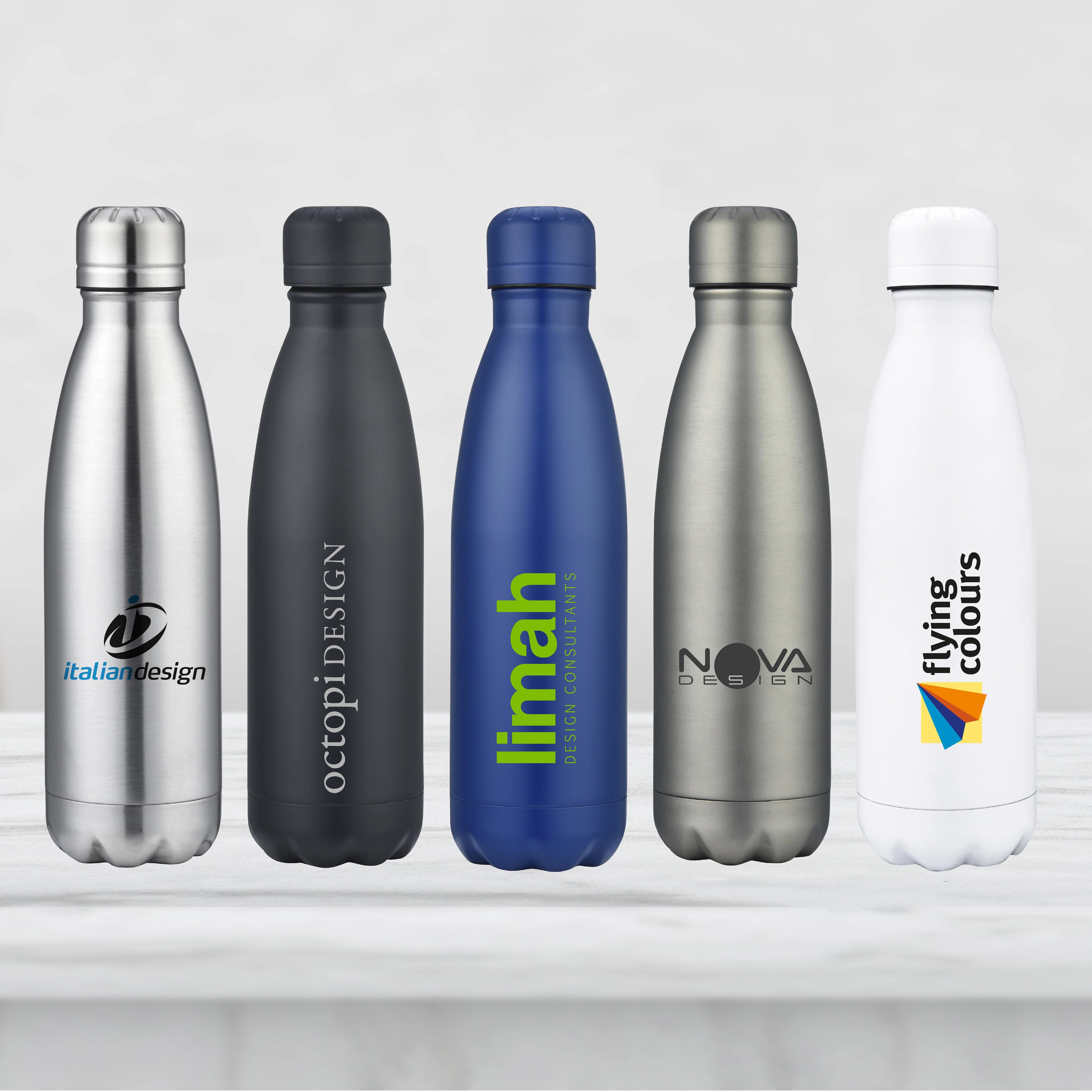 MEDINA - 17 OZ DOUBLE WALL STAINLESS STEEL VACUUM BOTTLE 6