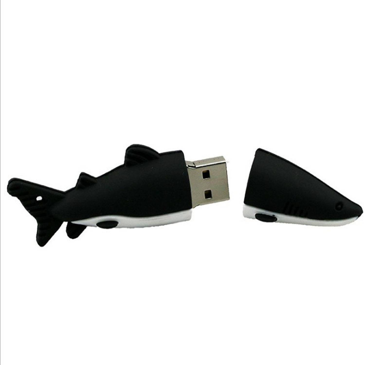 Cartoon Shark PVC USB 64GB 5