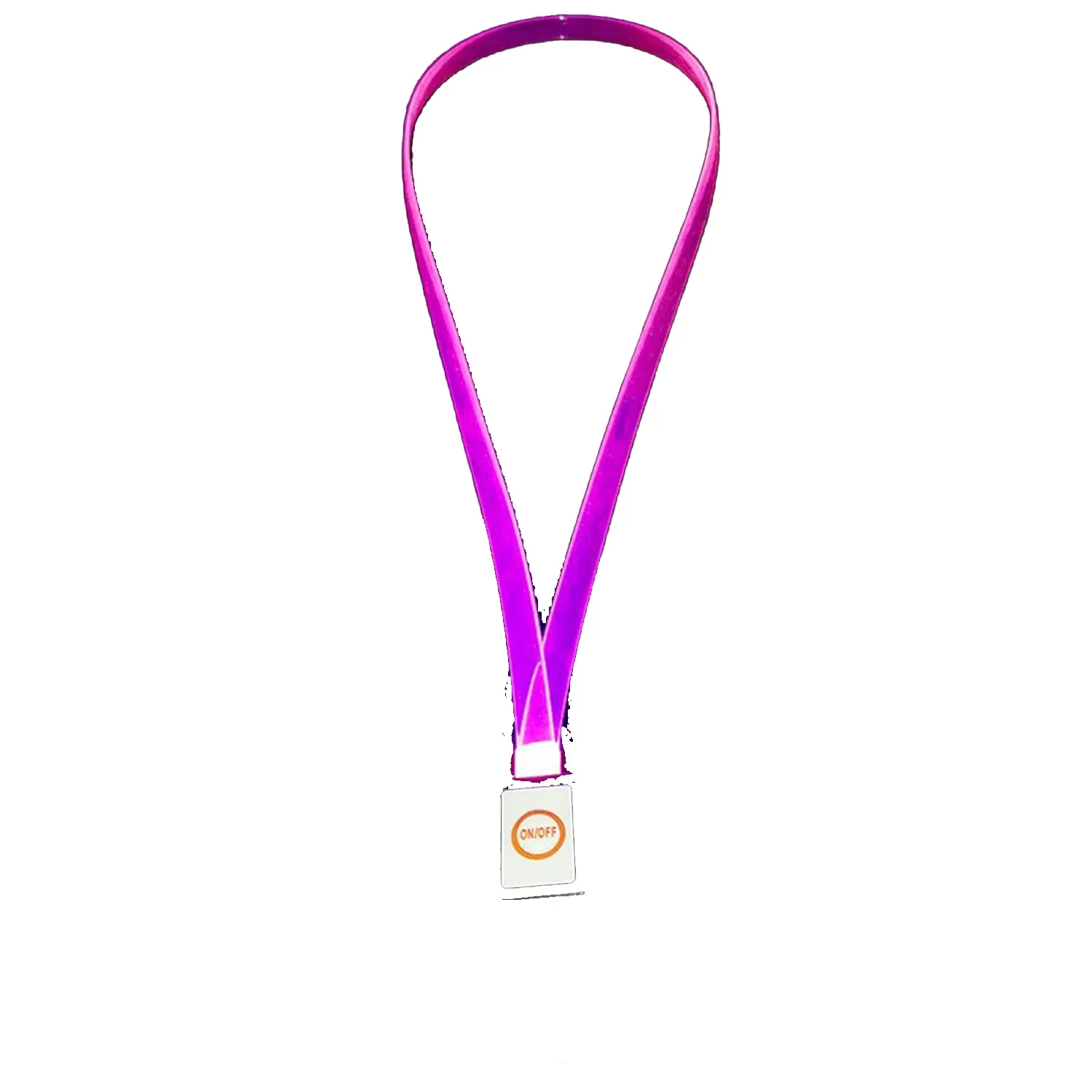 Led Light Up Neon Necklace Neck Lanyard 4