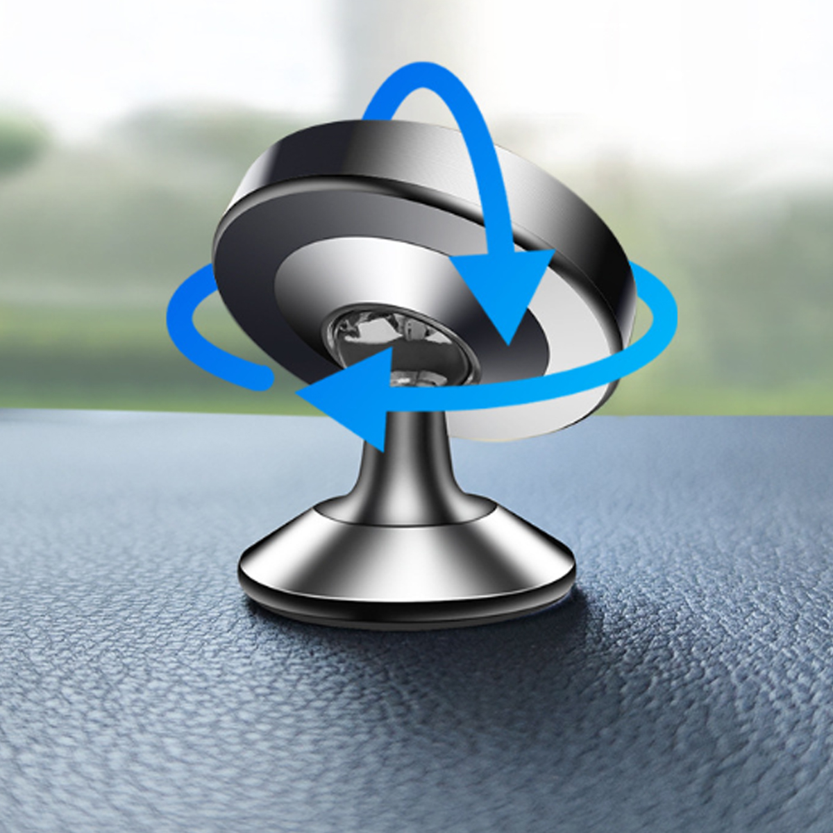 Magnetic Car Phone Mount with Metal Base and Custom Logo 6