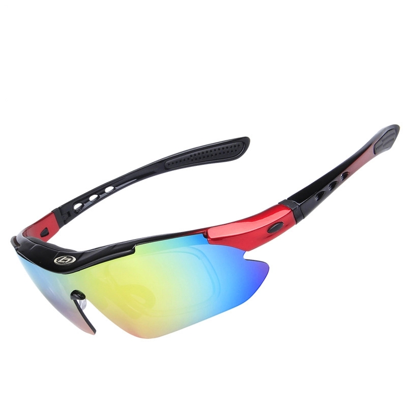 Polarized 5 Lens Cycling Sunglasses 2