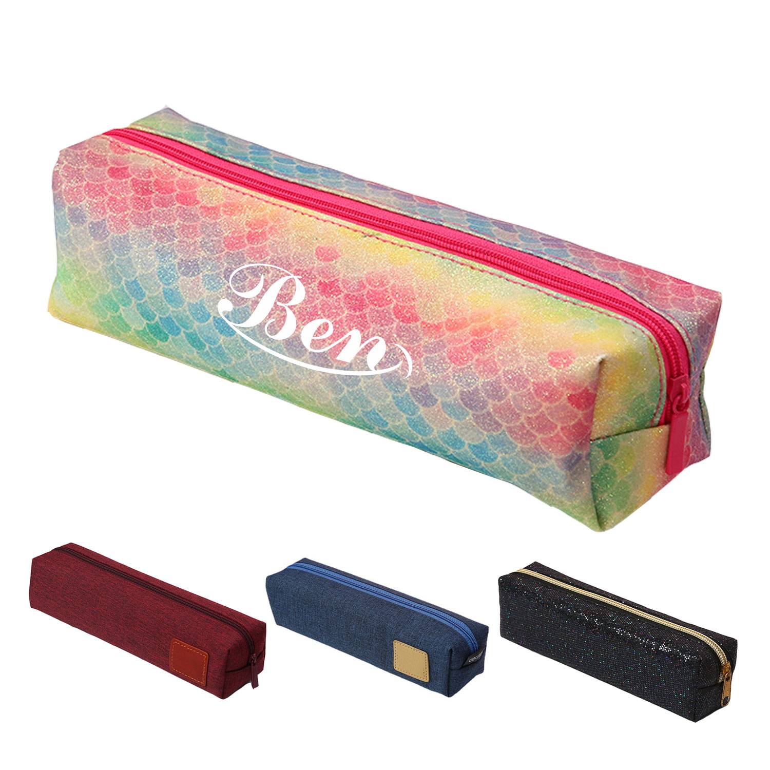 Custom Three-layer large-capacity cartoon pencil case