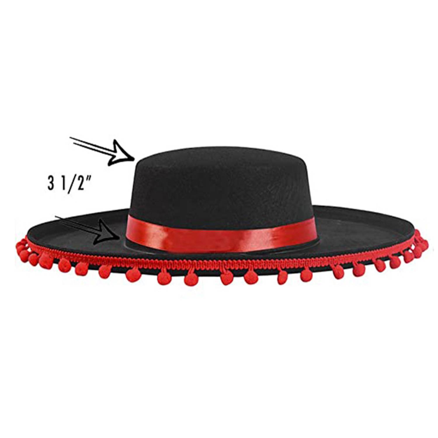 Felt Spanish hat 4