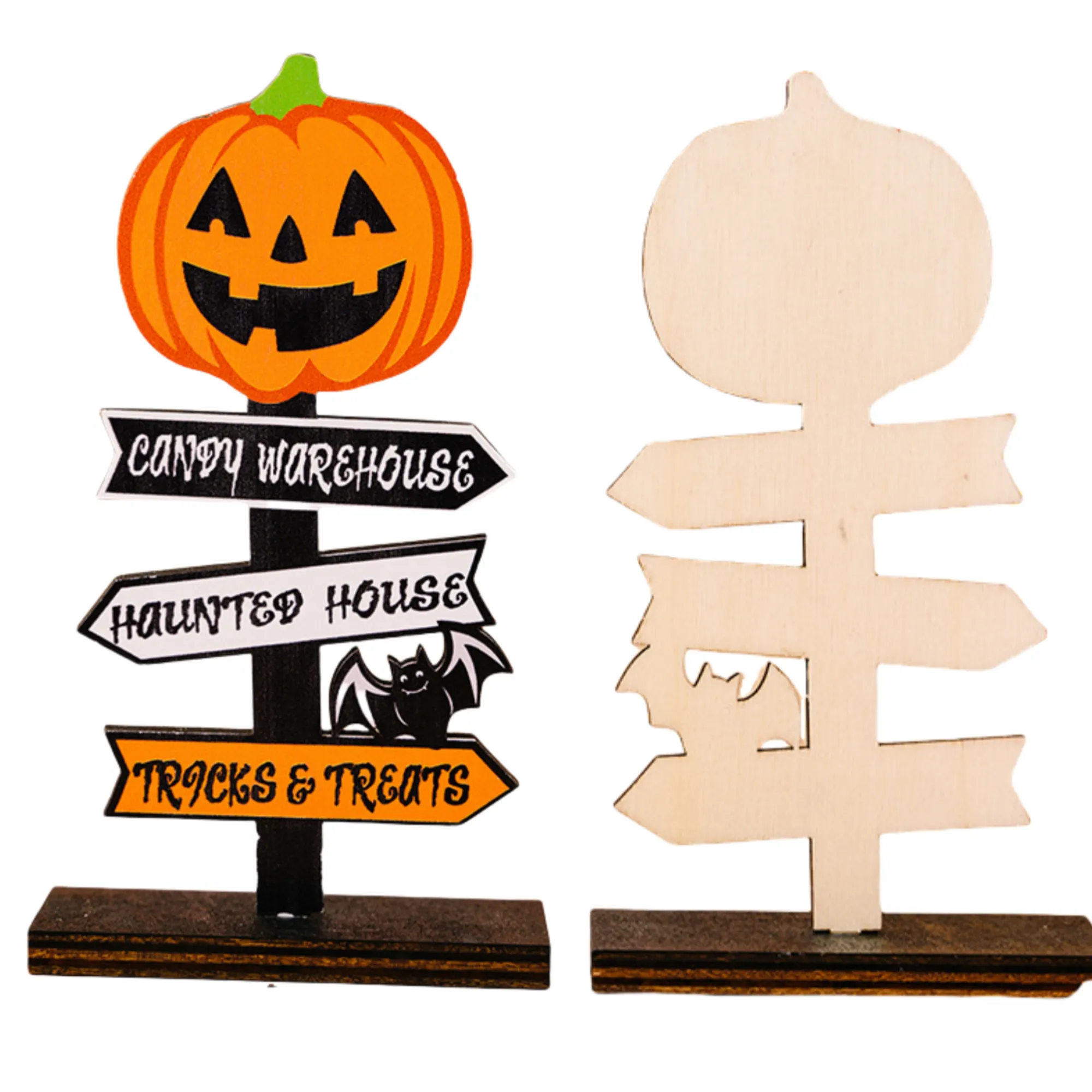 Halloween Wooden Ornaments 5