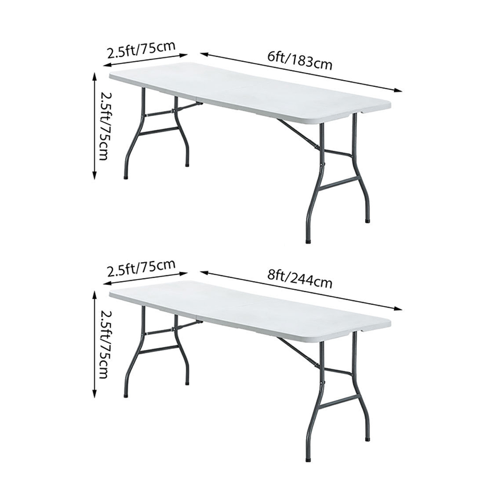 6ft Tablecloth Rectangular Spandex Table Cloth Fitted Cover 2