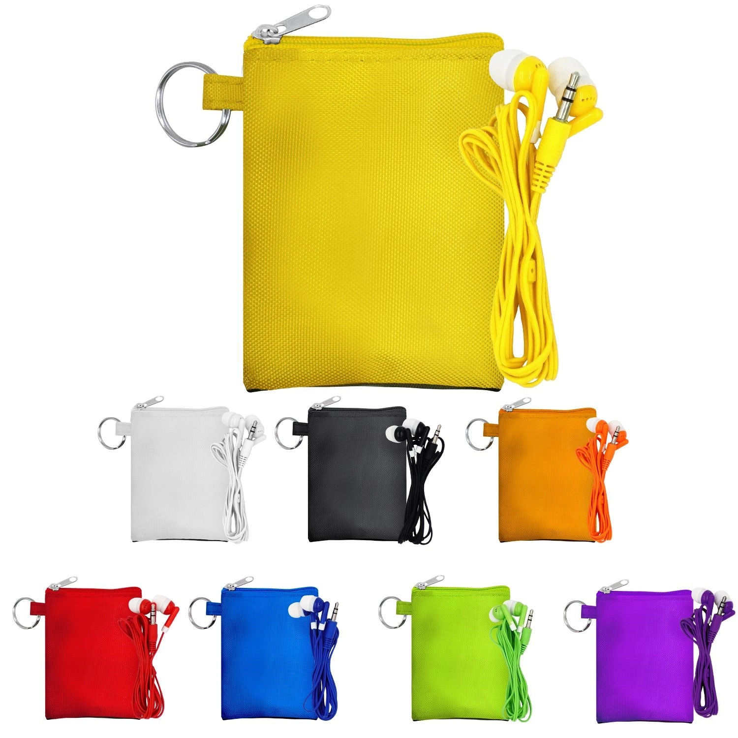 Tall Stretchy Ear Bud Pouch 12
