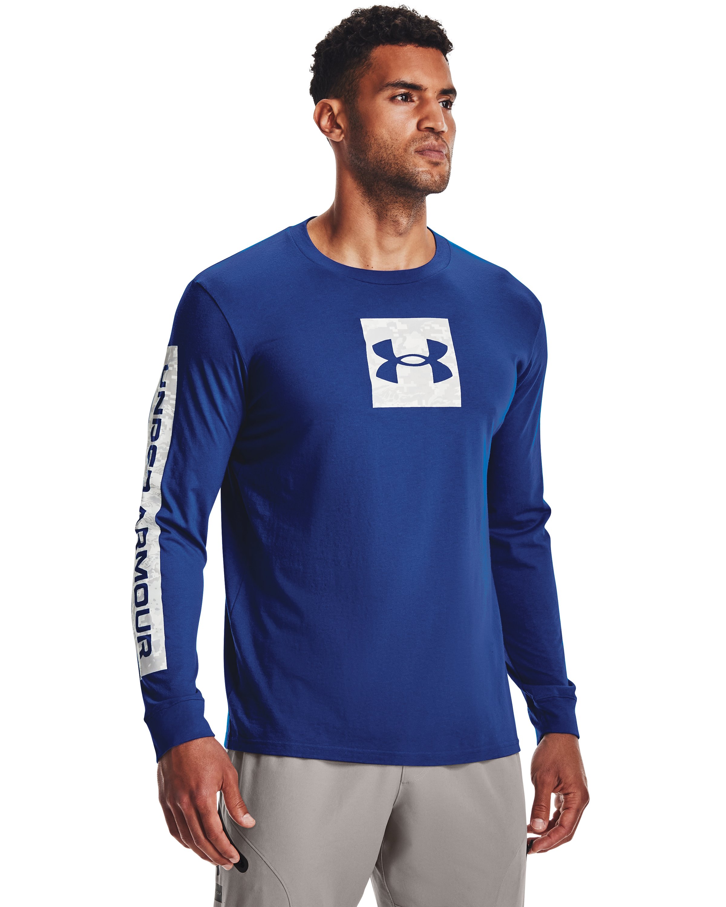 UA Camo Boxed Men's Long Sleeve 19
