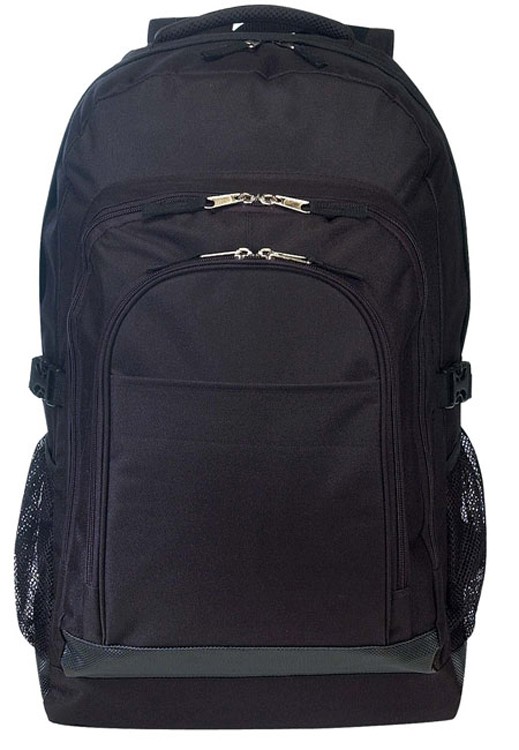 Outdoor Computer Backpack with Leather-Like Trim 2
