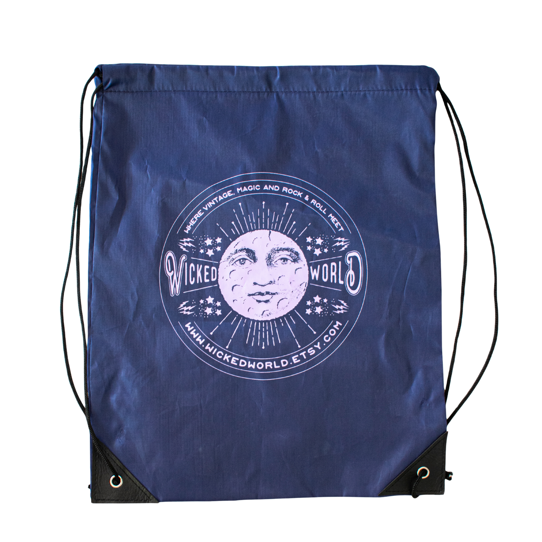 Rush Cinch Drawstring Backpack Domestically Decorated (9"x12") 2