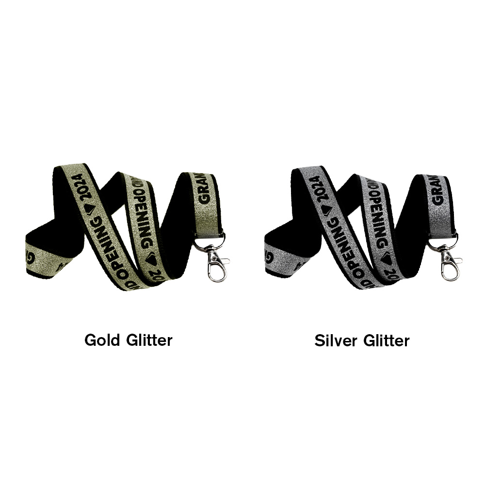 3/4" Glitter Lanyards 4