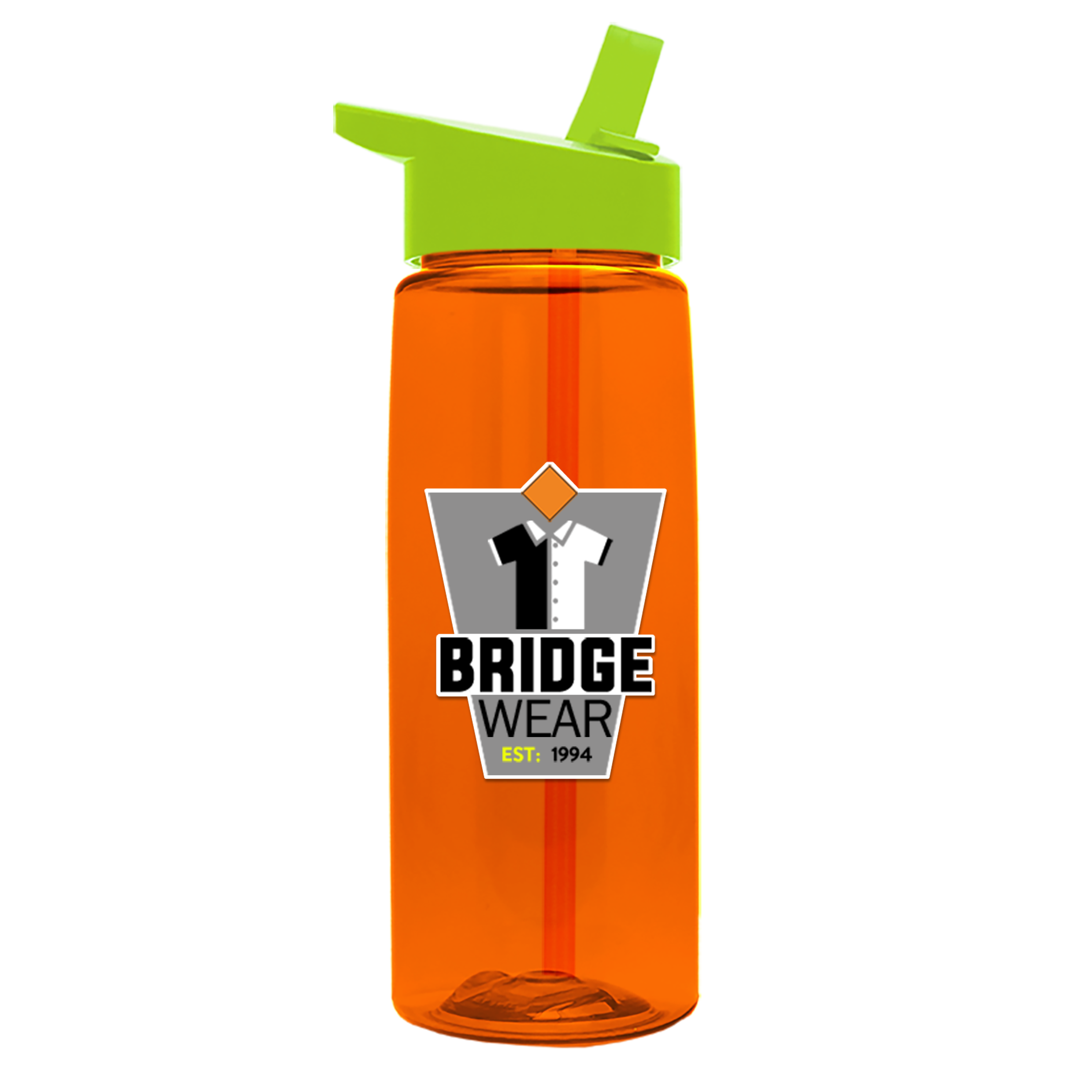 Garyline® Flair Tritan® Bottle with Flip-Straw Lid - 26 oz. 251
