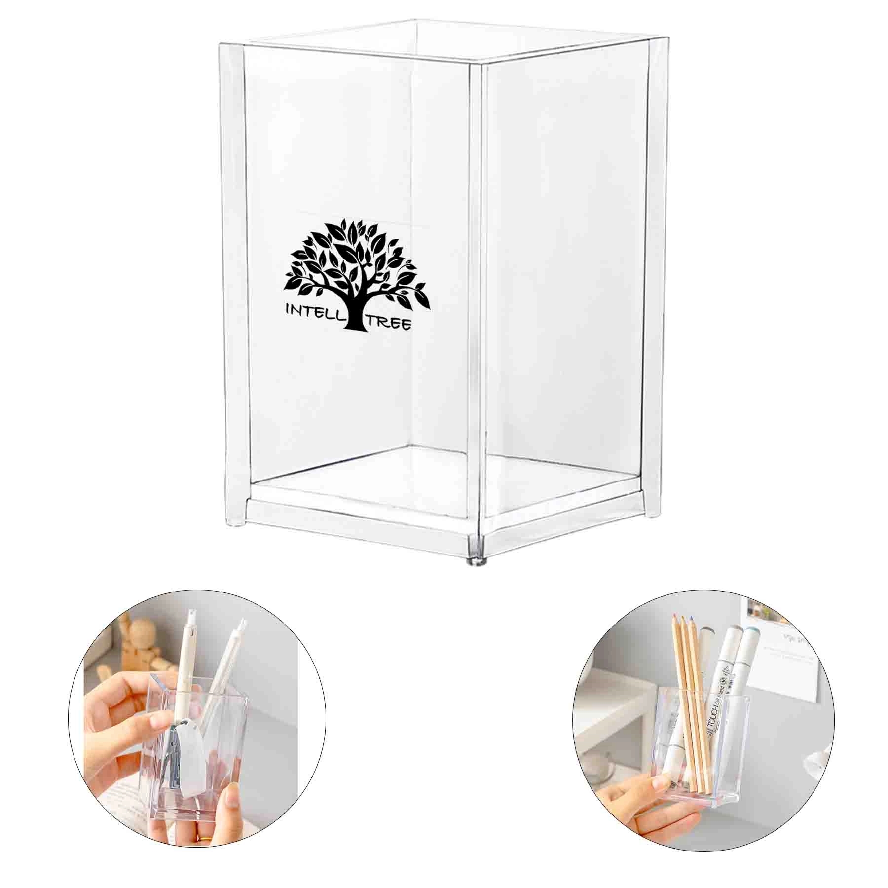Clear Acrylic Pencil Pen Holder 2