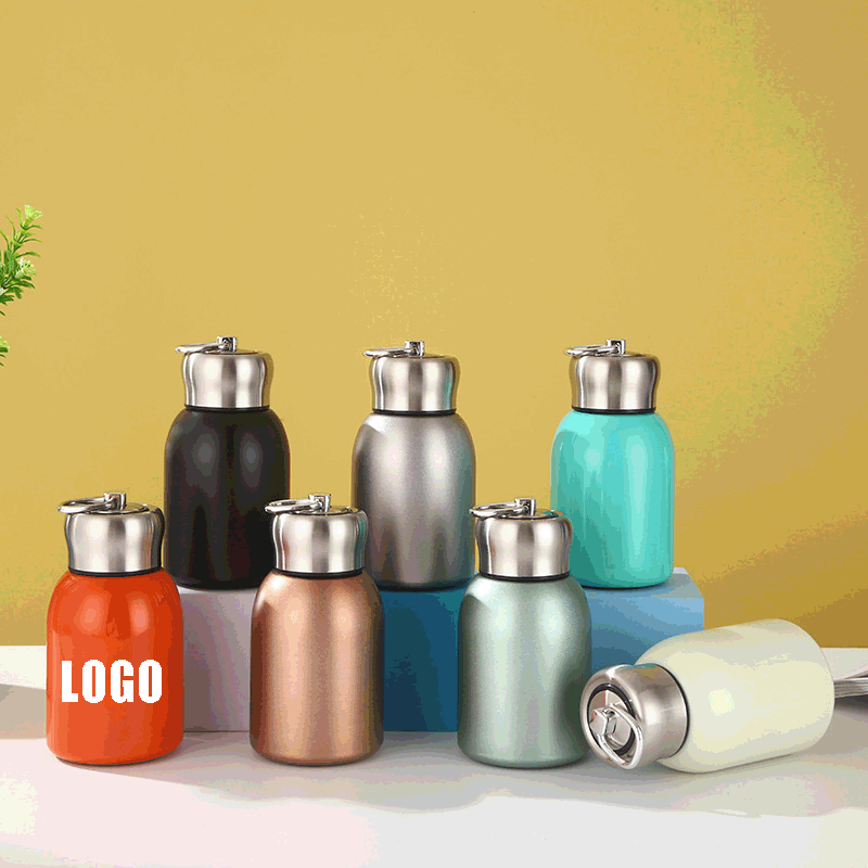 Stainless Steel Thermos Mug Vacuum Double-Layer Chubby Ding Pocket Cup 1