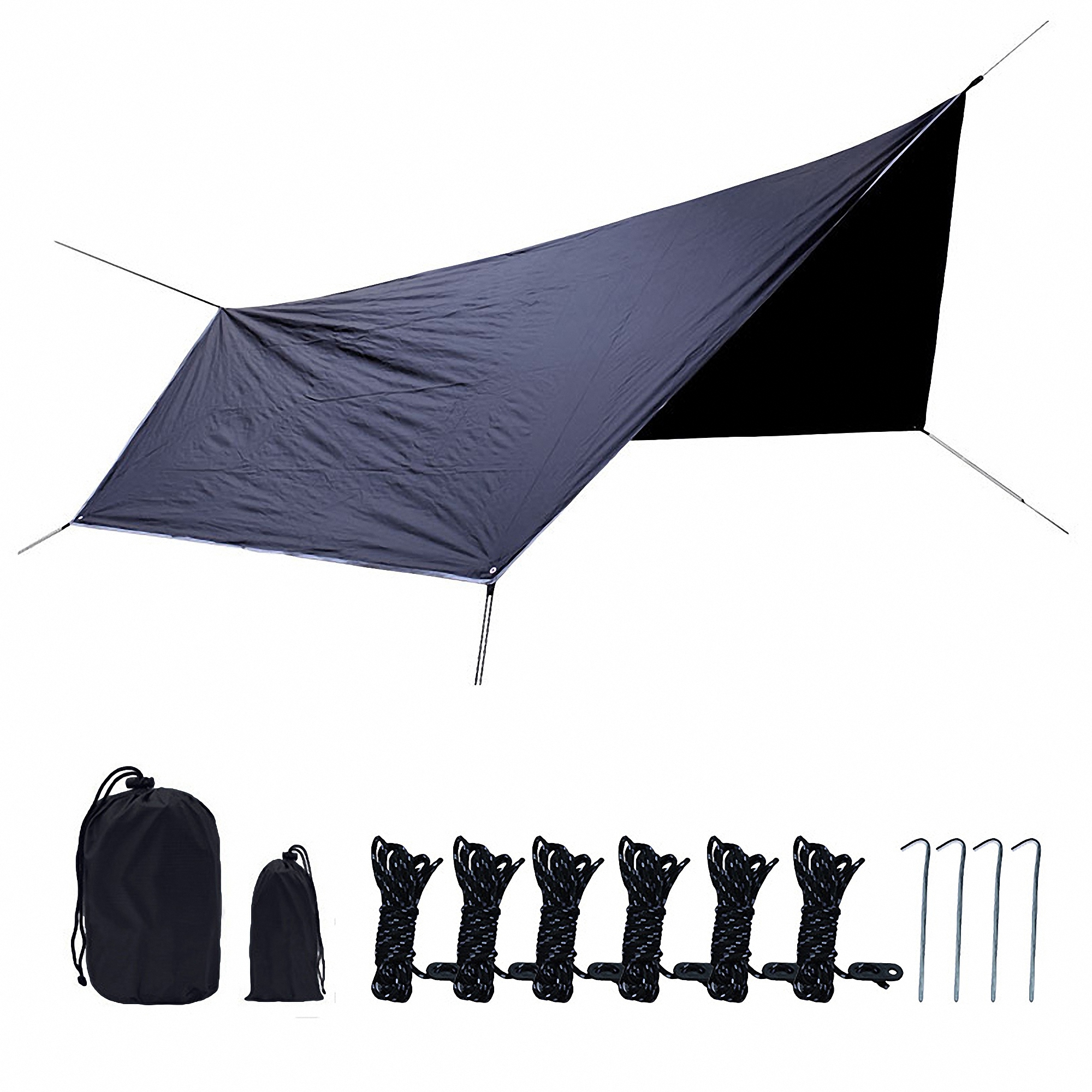 Hexagonal Outdoor Sun Shade Sail Canopy Awning, Waterproof 1