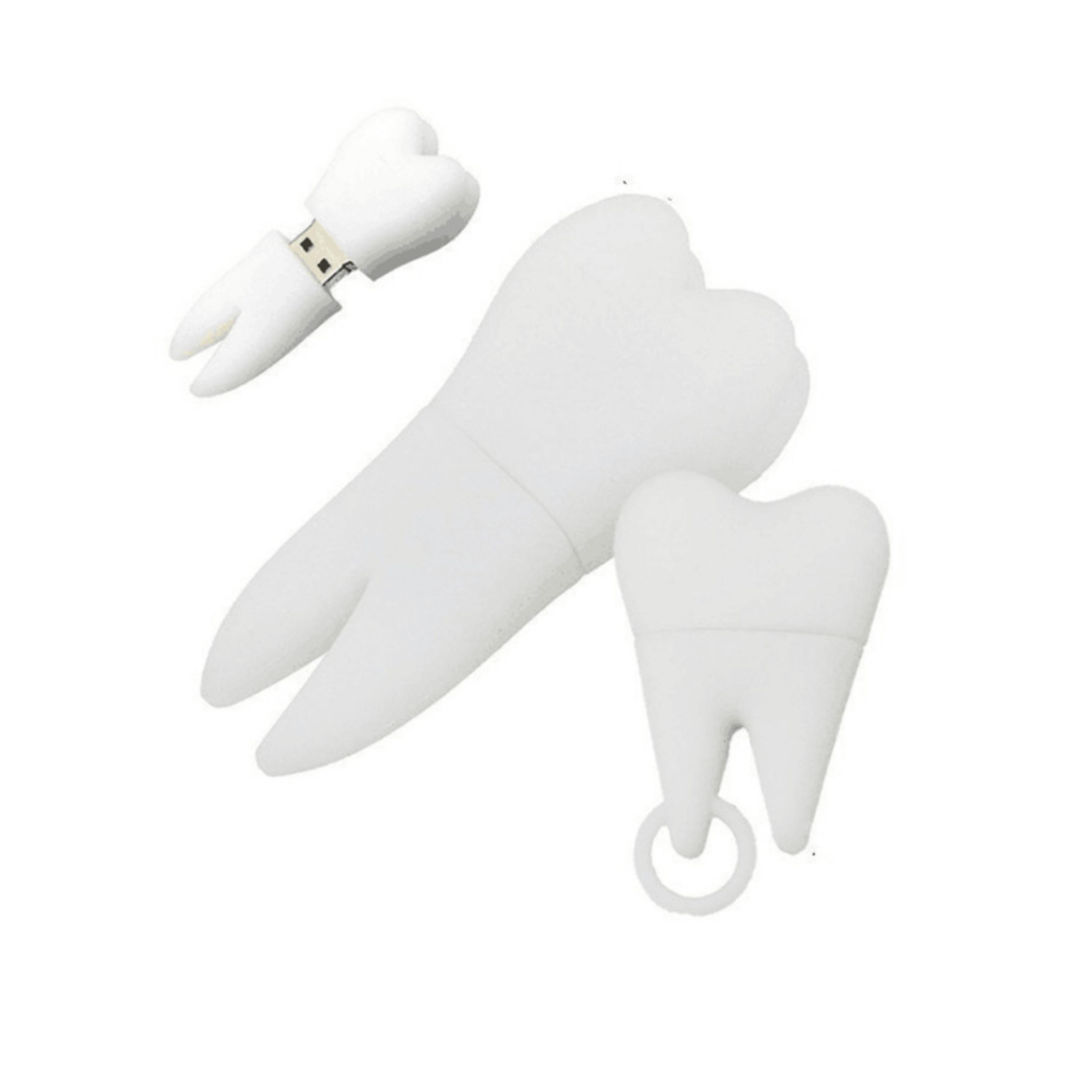 Simulated tooth shaped flash drive 2
