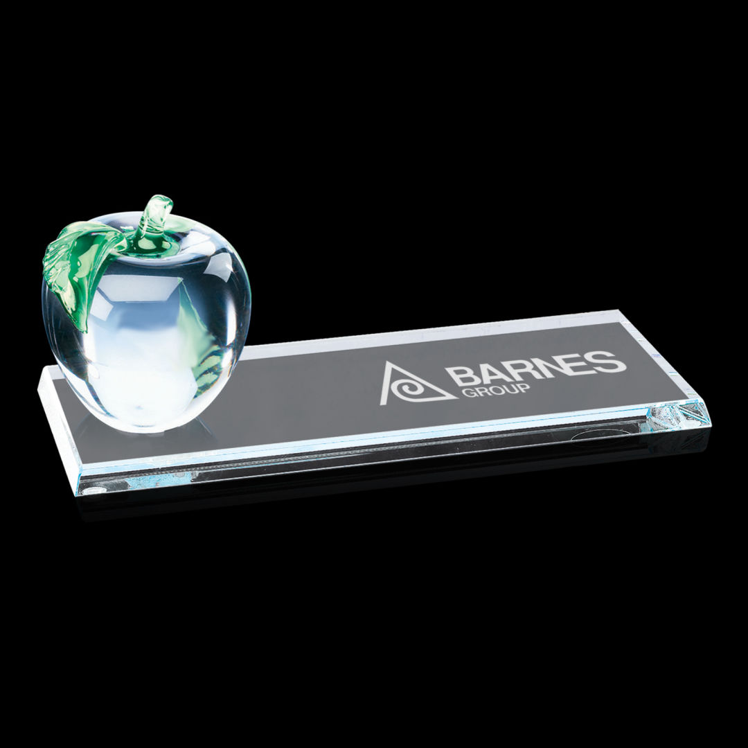 Apple Award on Clear Base 4
