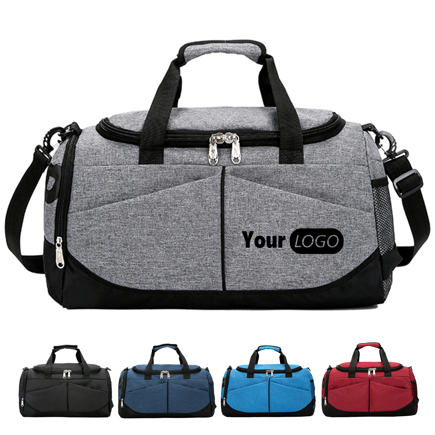 Canvas Travel Large Suitcase Sports Duffel Waterproof Bag 4