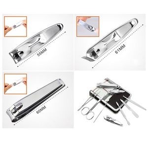 9 Pieces Manicure Set With Pouch 11