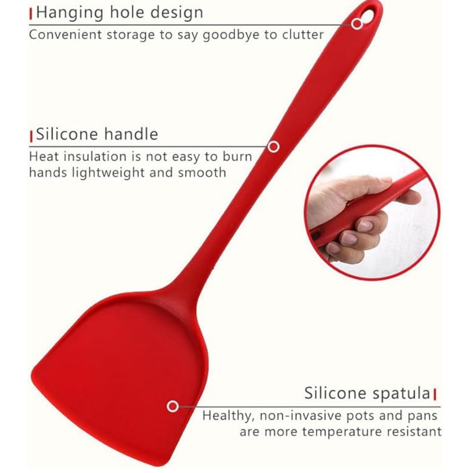 Household Silicone Spatula 5