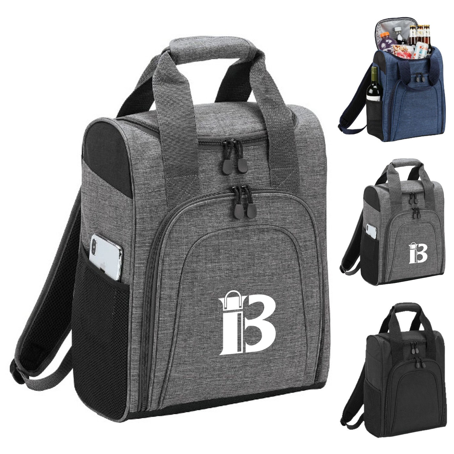 24 Can Waterproof Oxford Cooler Backpack