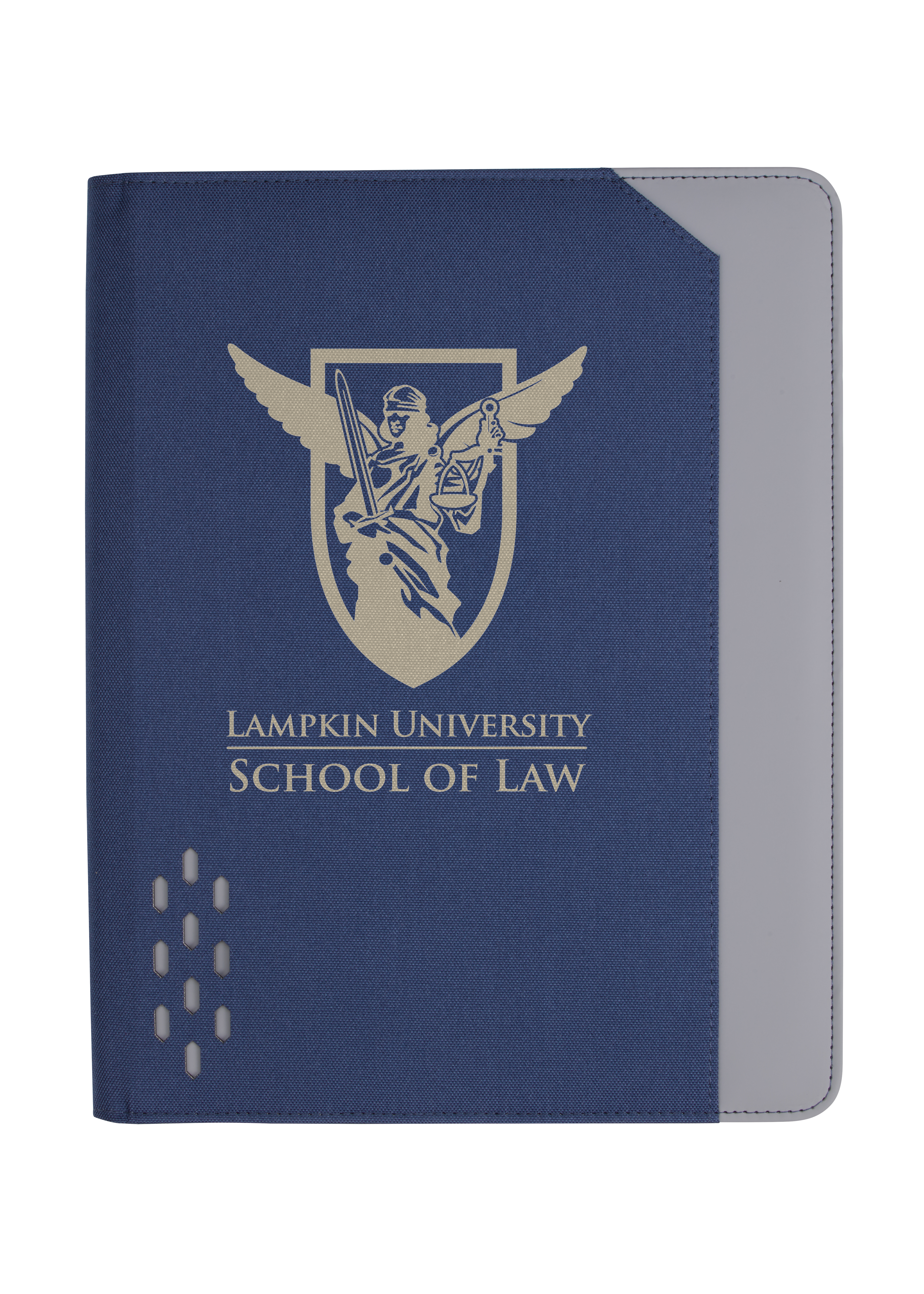 Souvenir® Armor Zippered Padfolio with Armor Pen 18