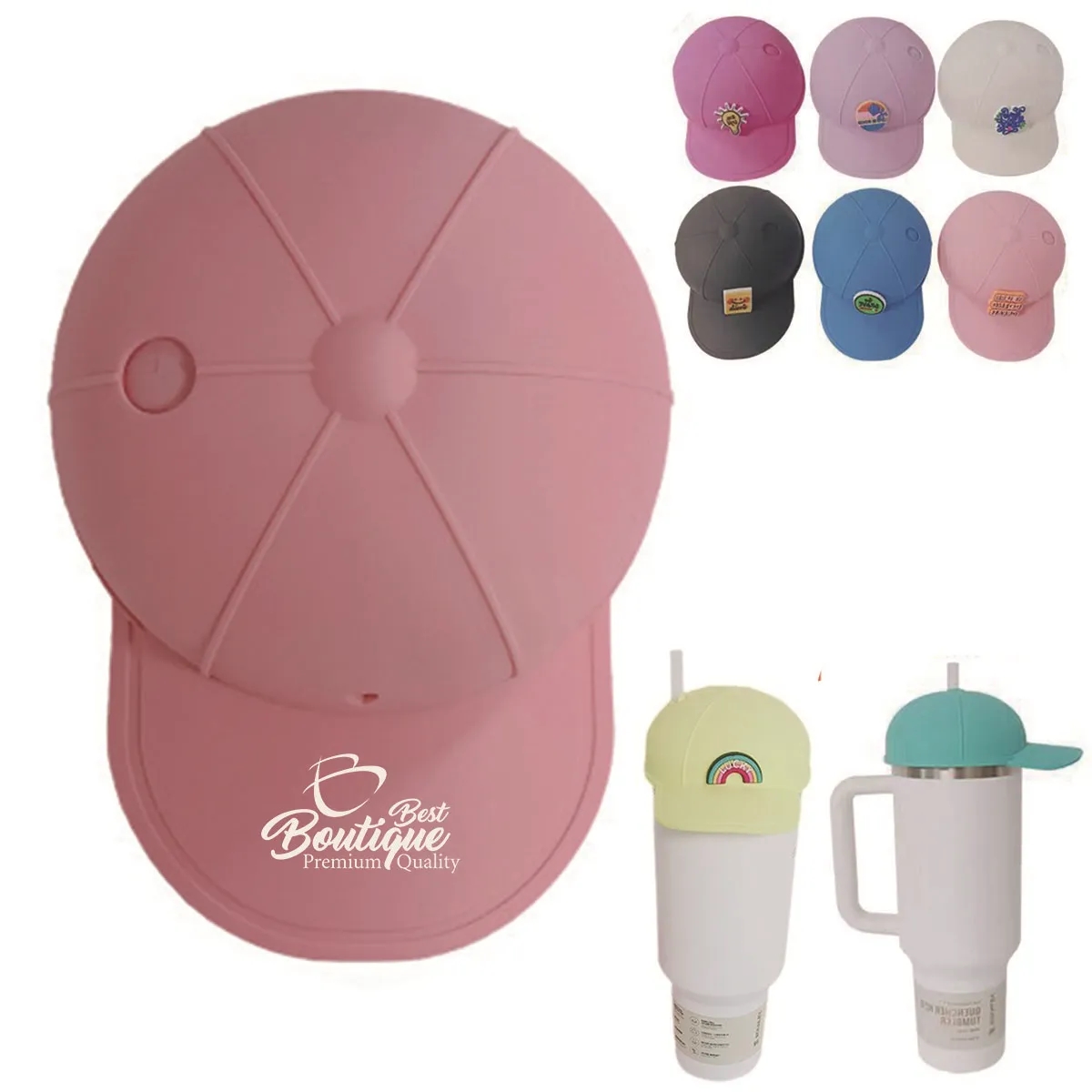 Silicone Lid Cup Decorative Dustproof Scratch Cover Topper 1