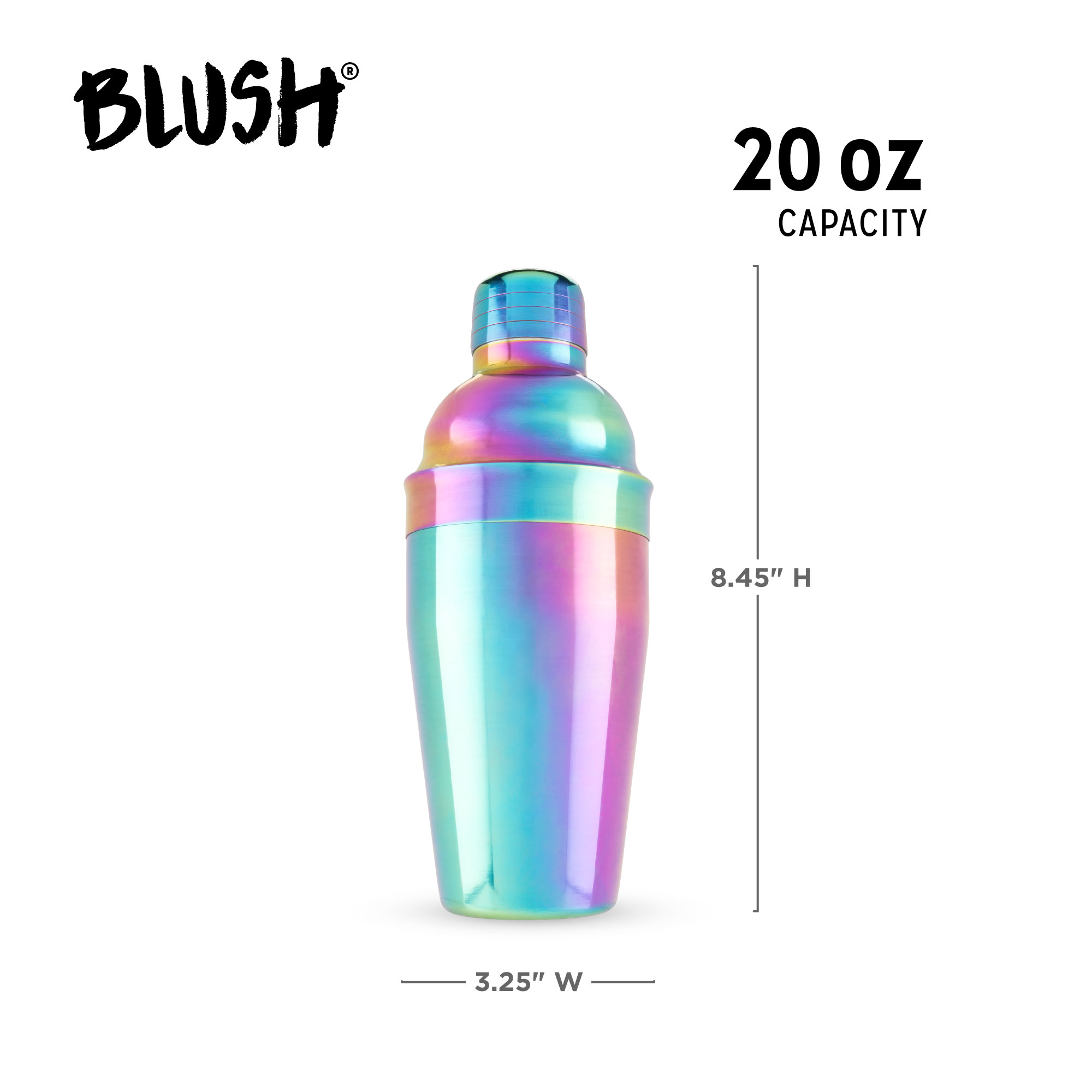 Blush® Mirage Rainbow Shaker 7