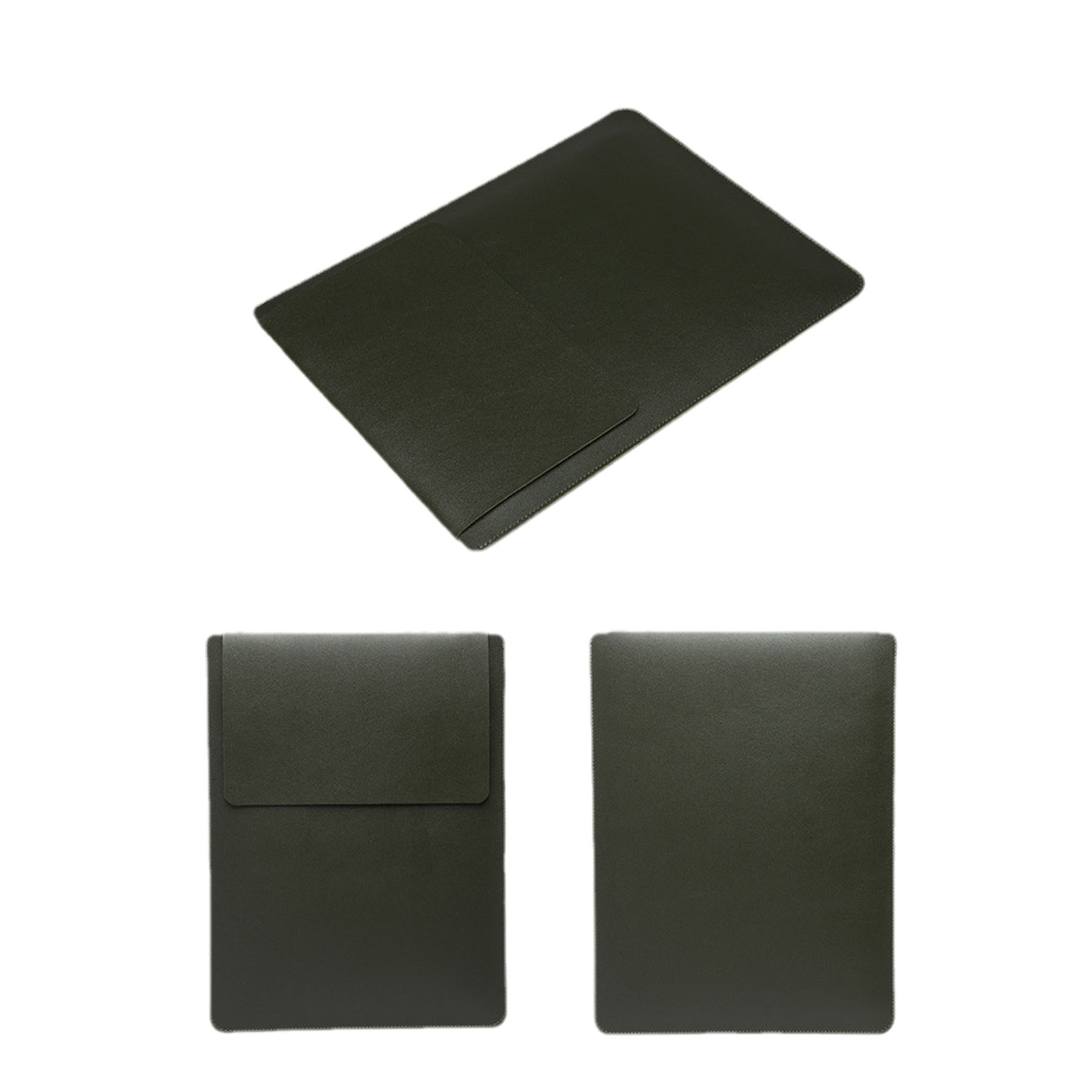 14Inch PU Leather Laptop Protective Sleeve W/ Mouse Pad 5