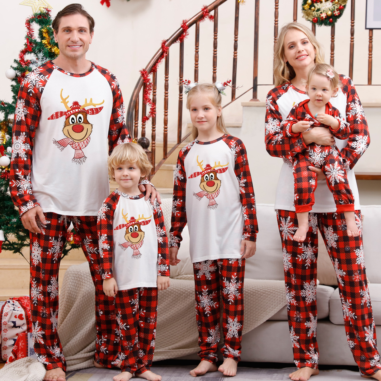 Family Christmas Outfit Set 6