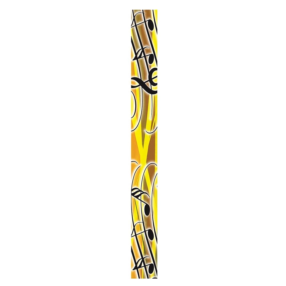 7/8" Stock MUSIC Poly-Satin Sublimated Neck Ribbon 1