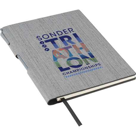 FSC® Mix 6" x 8.5" Bari Notebook with Pen 2
