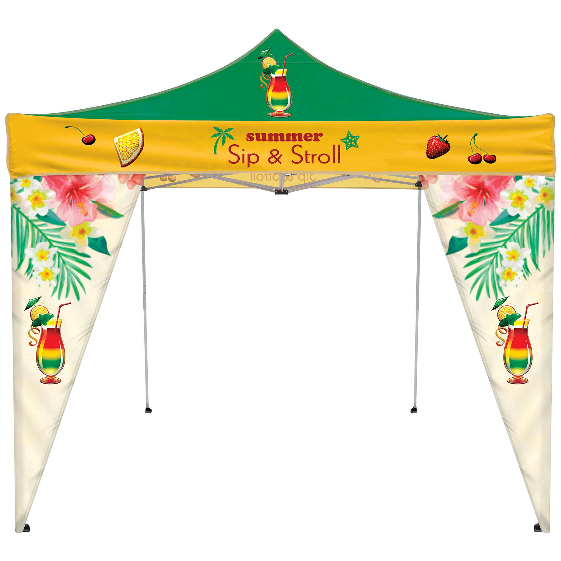 10' Premium Tent Corner Banner Set 9