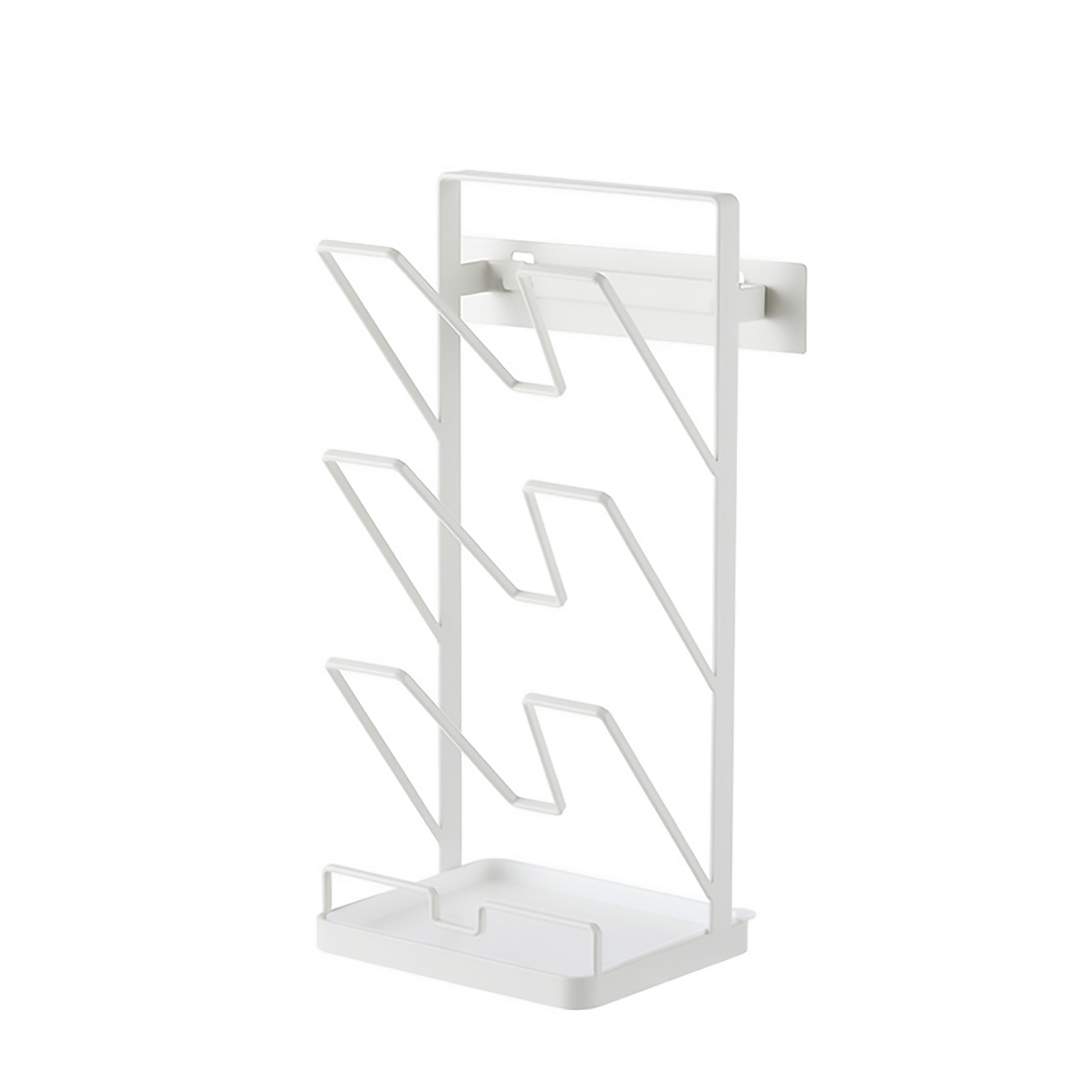 Iron Wall-Mounted Lid Storage Rack 6