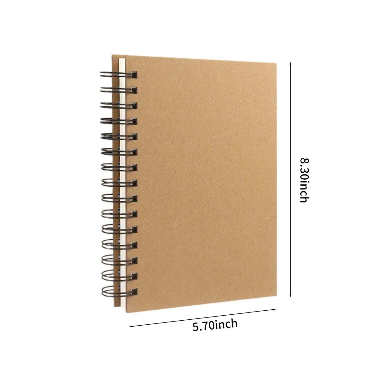 A5 Spiral Notebook with Flat Lay Design 5