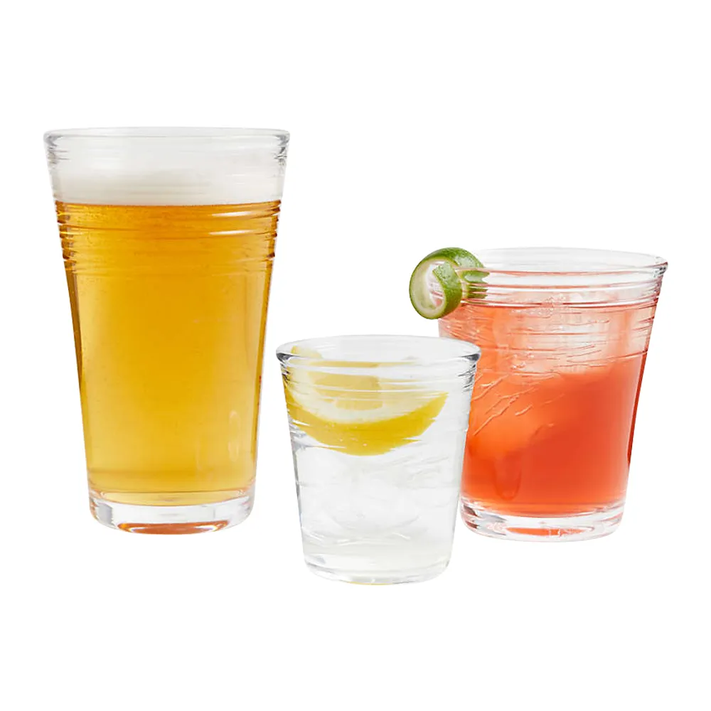 8oz. Acrylic Swirl Cooler Glass 7