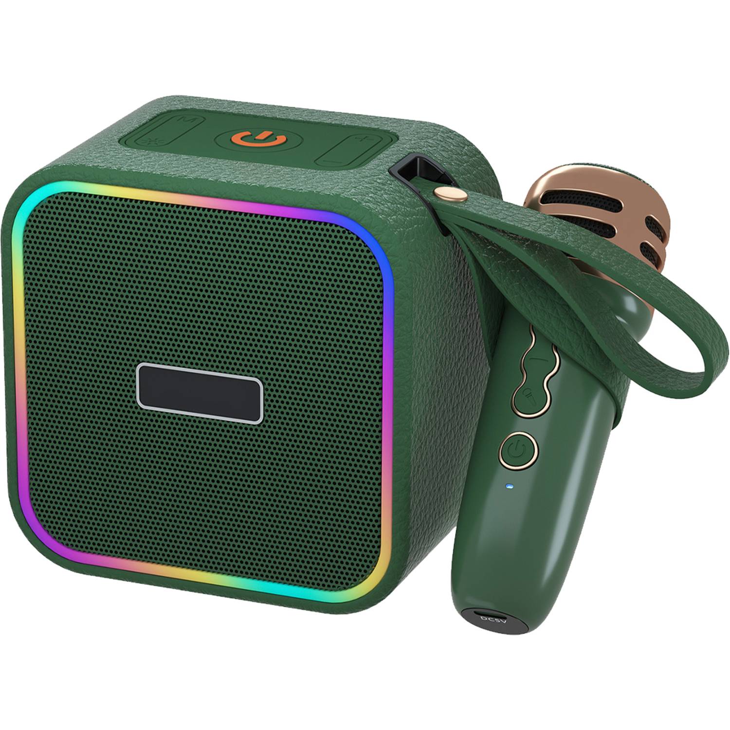Mini Wireless Karaoke Speaker w/ Microphones 9