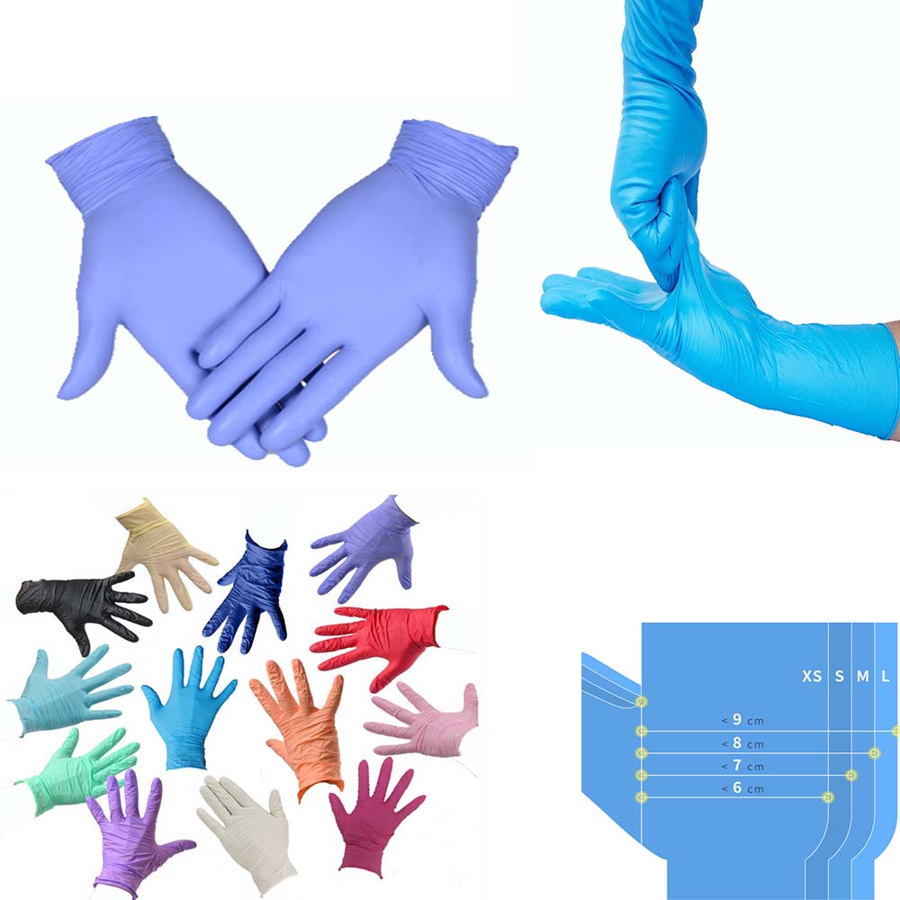 Disposable Nitrile Working Gloves 1