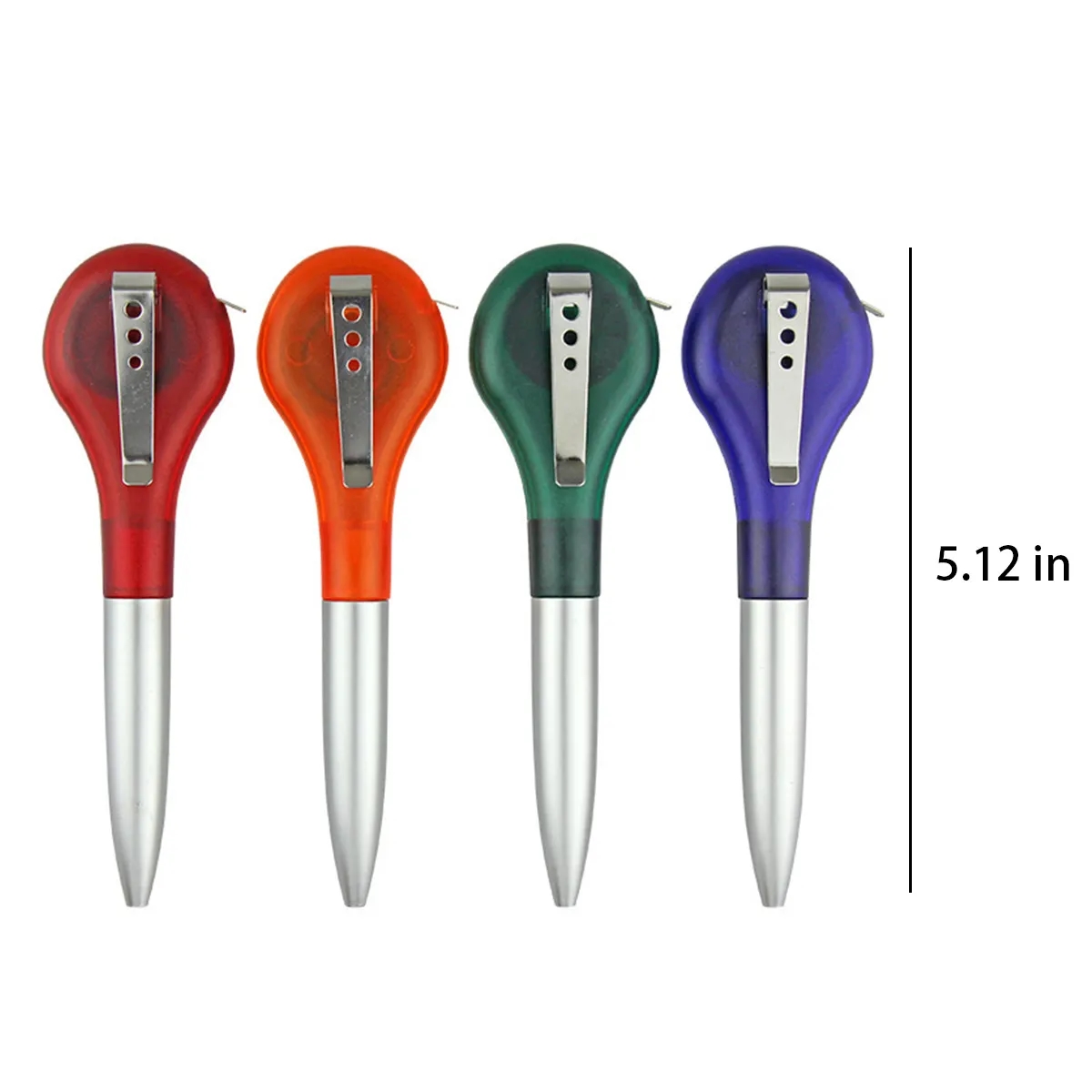 2 In 1 Retractable Tape Measure Ruler Writing Ballpoint Pen 1