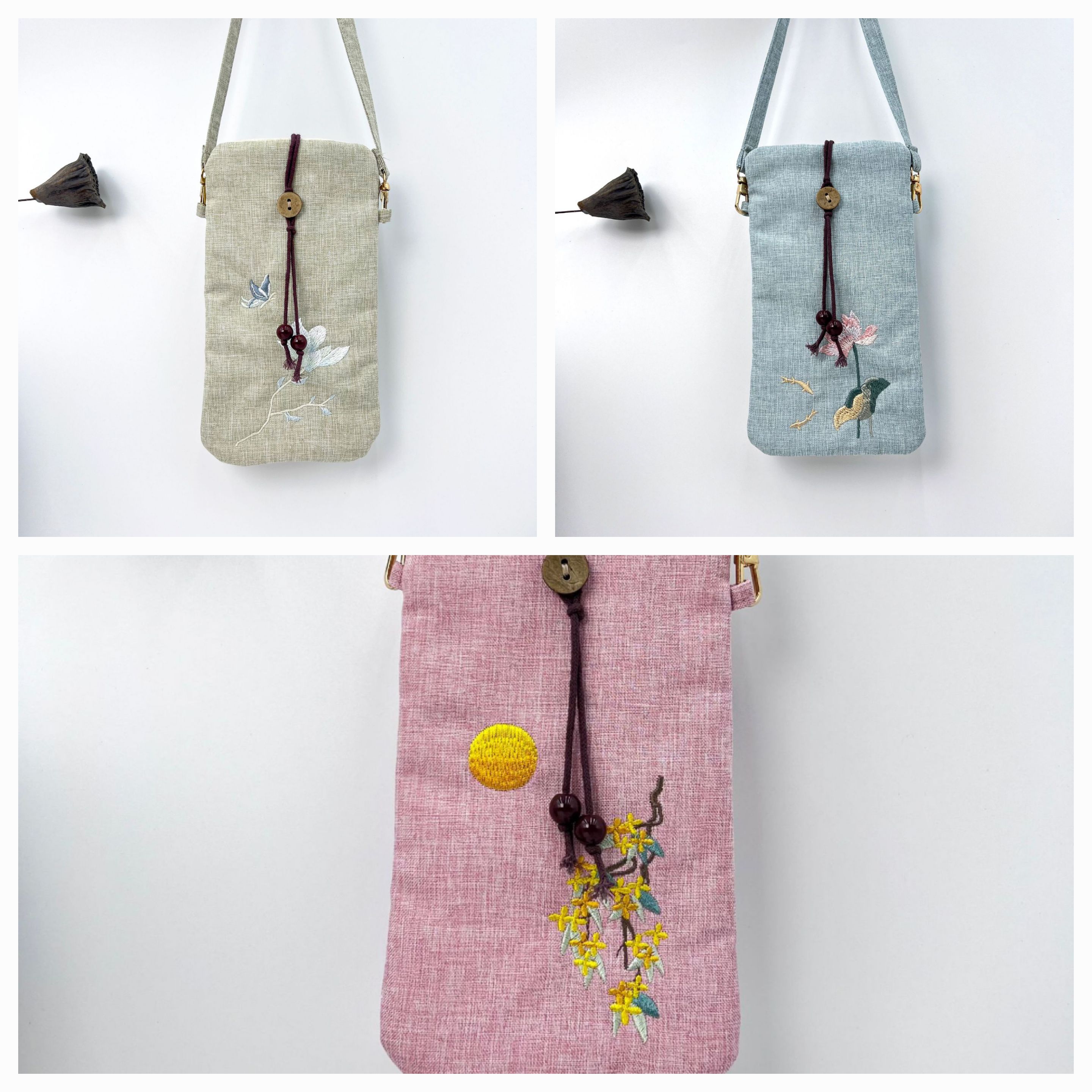 Cotton crossbody bag 2