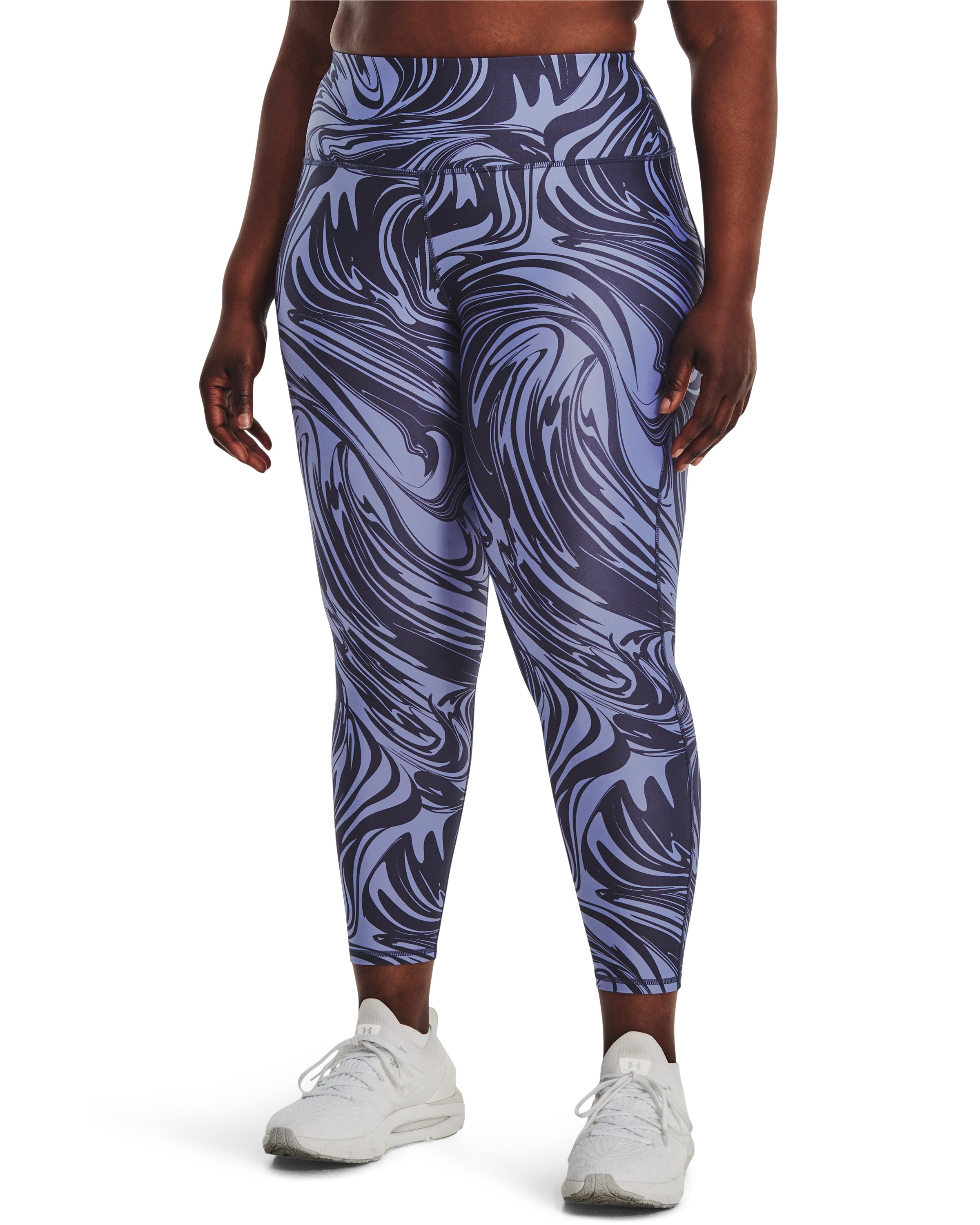 HeatGear No-Slip Waistband Women's Ankle Leggings 10