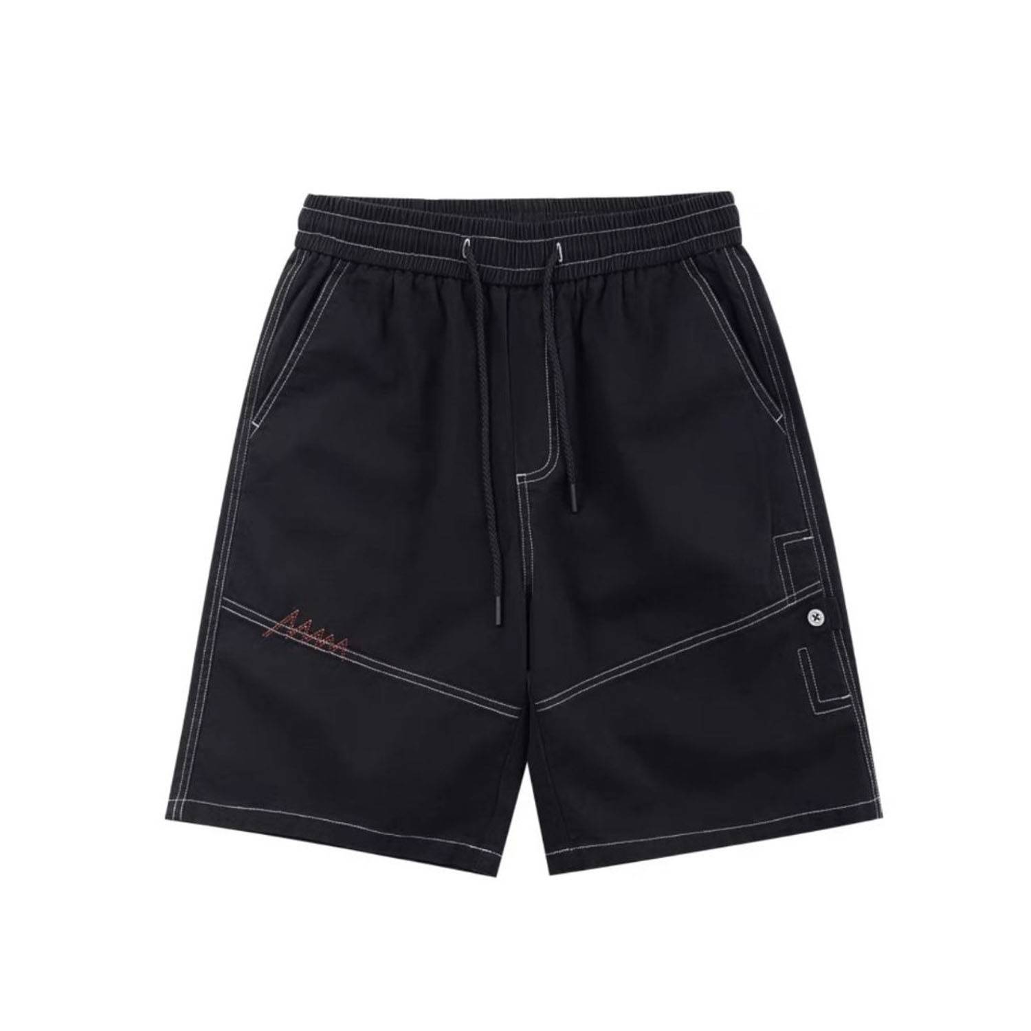 Men's Lightweight Polyester Casual Relaxed Elastic Shorts 3