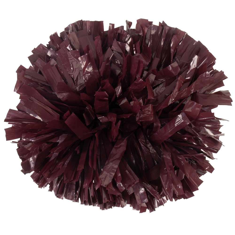 Custom Plastic Show Pom - Solid Color 65