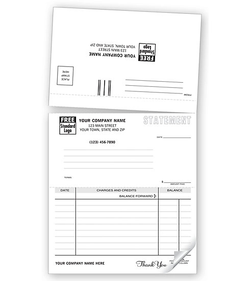 Statements, Classic With Return Envelope 1