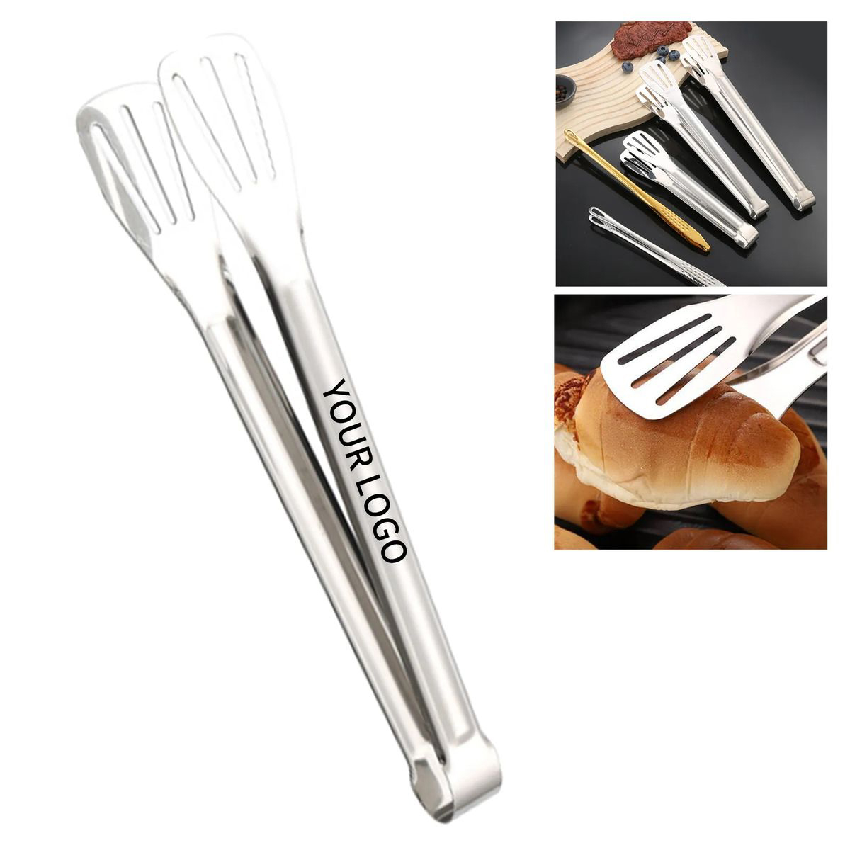 Stainless Steel Food Serving Tongs 4