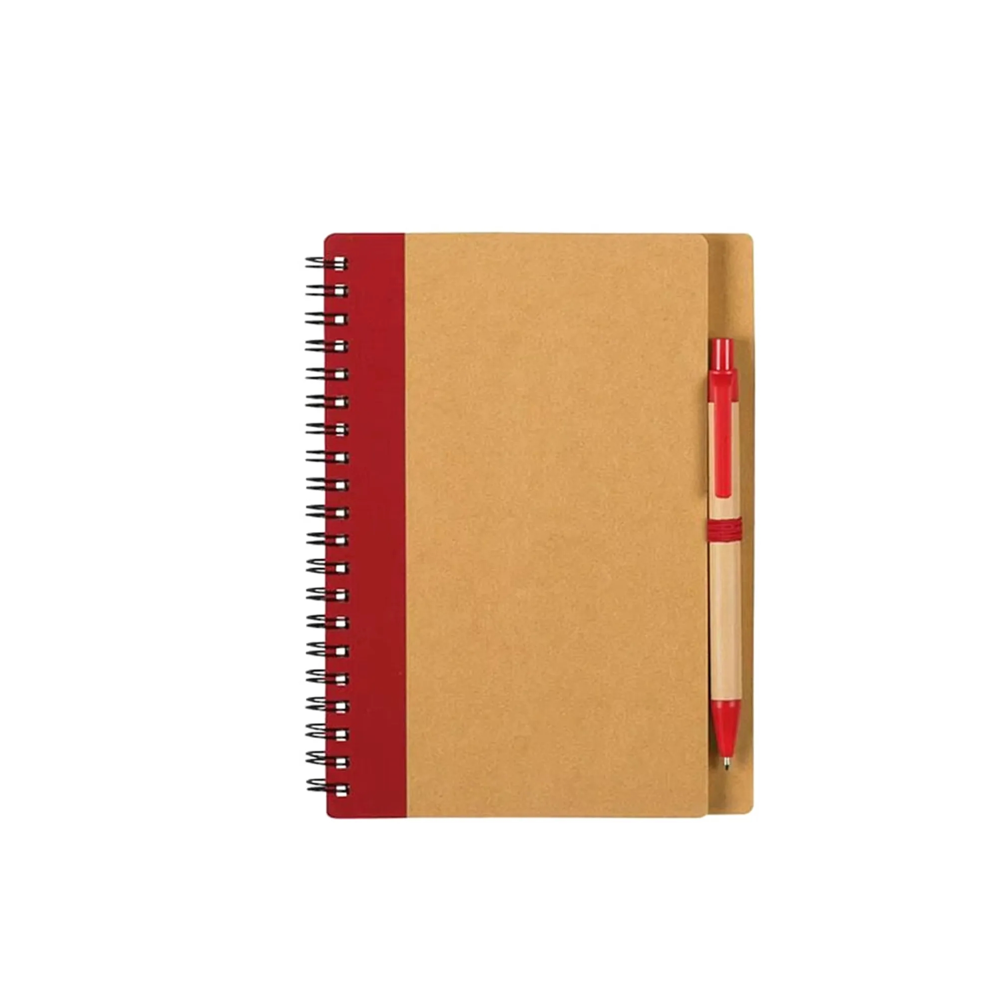 7"L x 5" Eco-friendly Spiral Notebook with Pen 4