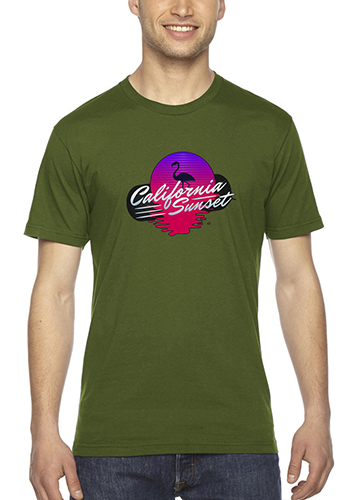 American Apparel Fine Jersey Short Sleeve Tee 111