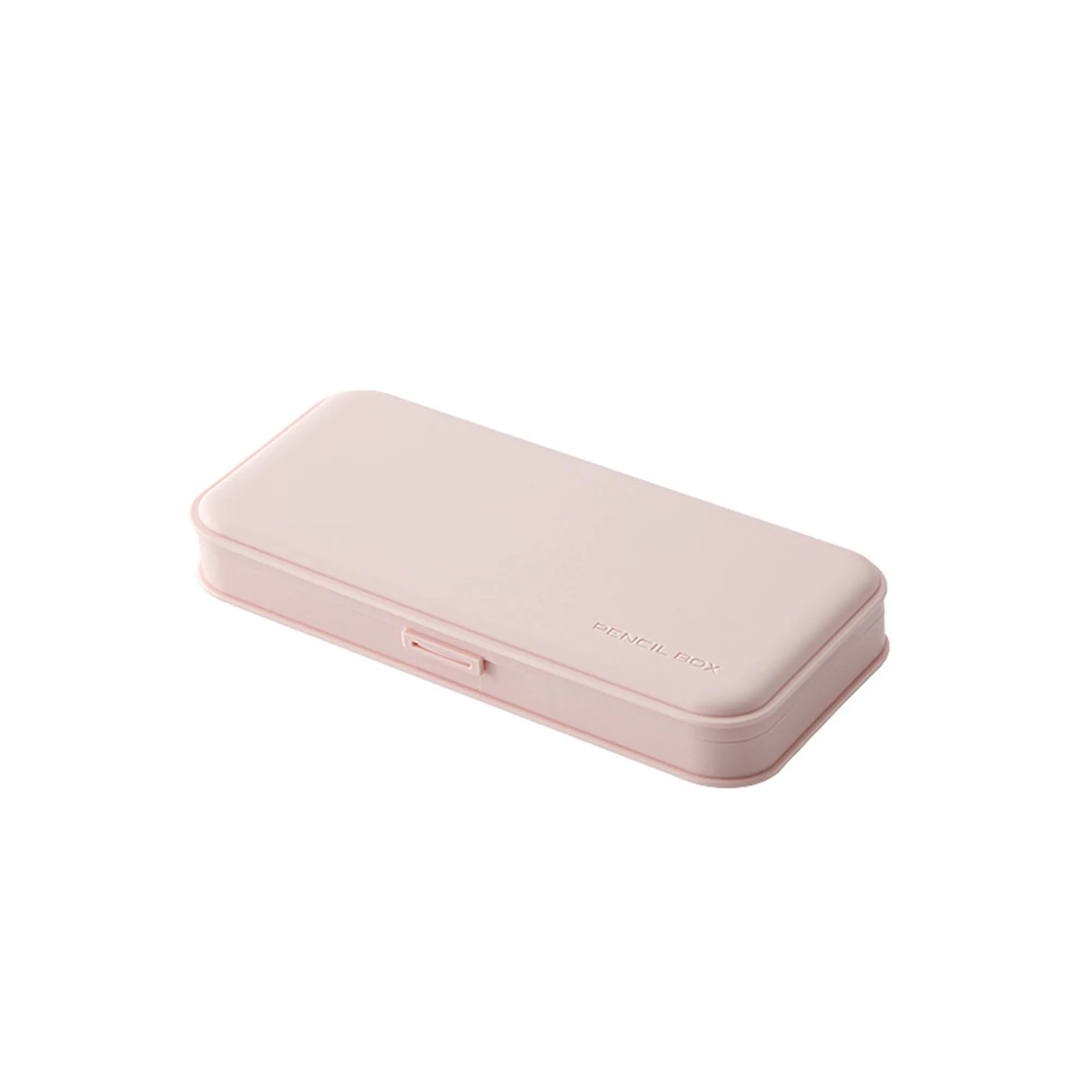 Large Capacity Colored  Plastic Student Pencil Box 4