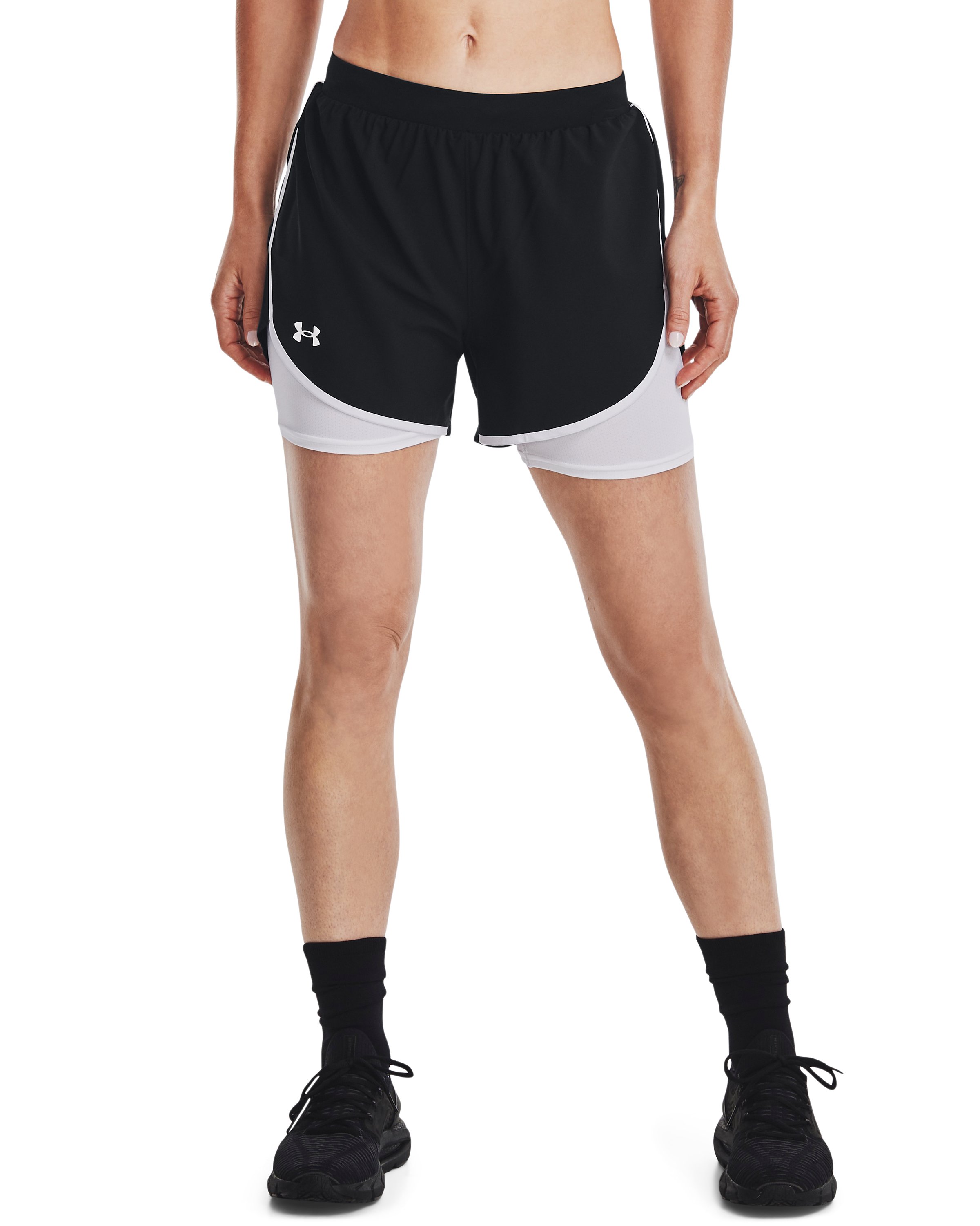 UA Fly-By Elite Women's 2-in-1 Shorts 7