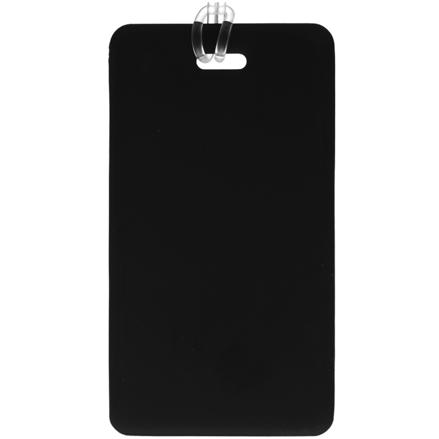 Plastic Luggage Tag with PVC Strap 15